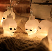 Halloween Battery Remote Control USB LED String Lights