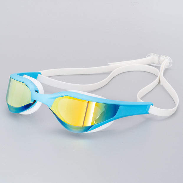 Racing HD Anti-fog Waterproof Swimming Glasses