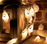 Halloween Battery Remote Control USB LED String Lights