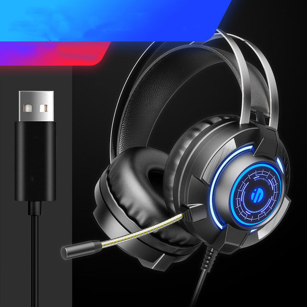 Headphones 7.1 Channel Colorful Gaming Headset With Microphone