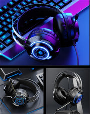 Headphones 7.1 Channel Colorful Gaming Headset With Microphone