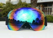 Ski Goggles Anti-fog and Sand-proof Large Spherical Glasses