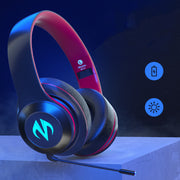 Wireless Headset Bluetooth Sports Gaming Headset  Low-Latency Music Light-Emitting Headset