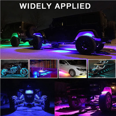 RGB Modified LED Chassis Mobile Phone Bluetooth Control Light