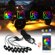 RGB Modified LED Chassis Mobile Phone Bluetooth Control Light