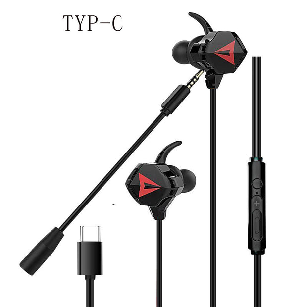 Gaming In-Ear Mobile Gaming Headset With Microphone